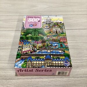 TCG SURELOX 500 Pcs 19" x 13" Artist Series Under the Paris Sky *Factory Sealed*